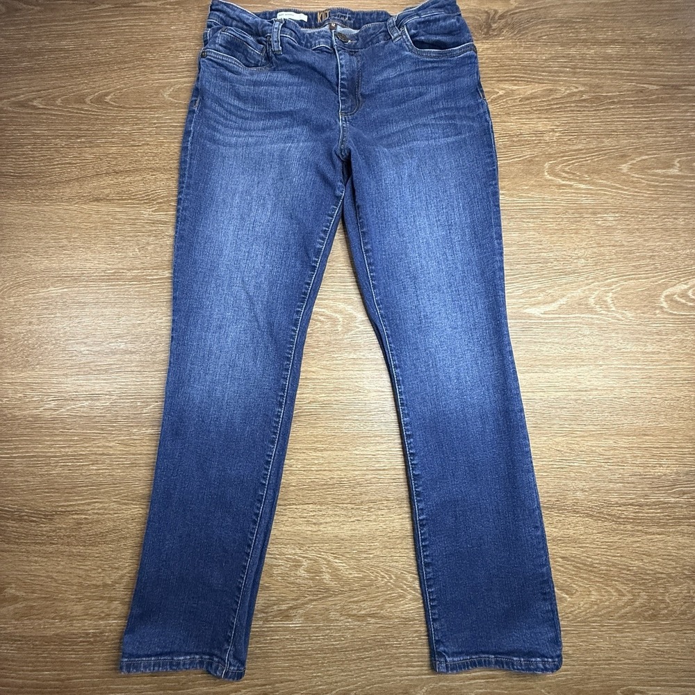 Kut From The Kloth Katy Boyfriend Jeans Women's 12 Medium Wash Stretch Casual - Picture 2 of 13